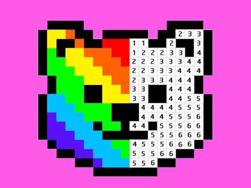 Pixel Art – Color by Numbers