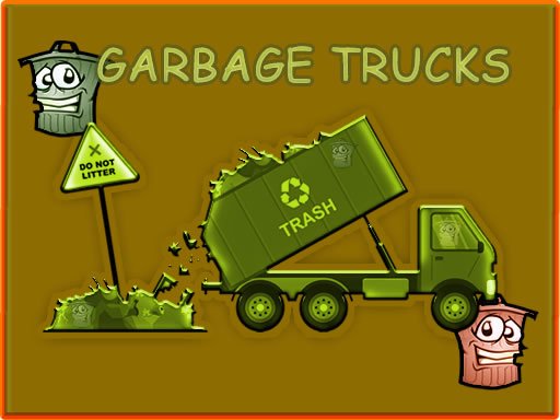 Garbage Trucks – Hidden Trash Can