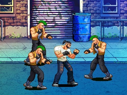 Beat Em Up Street Fight 2D