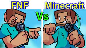 (Friday Night Funkin) FNF vs Minecraft Steve