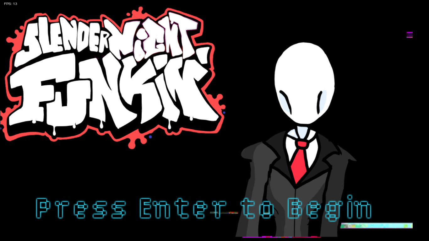 (Friday Night Funkin) FNF vs Slenderman