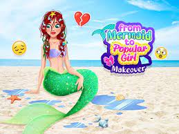 From Mermaid to Popular Girl Makeover