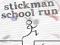 Stickman School Run