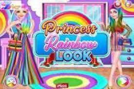 Princess Rainbow Look