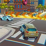 2 Player 3D City Racer