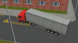 Semi Driver 3D Trailer Parking